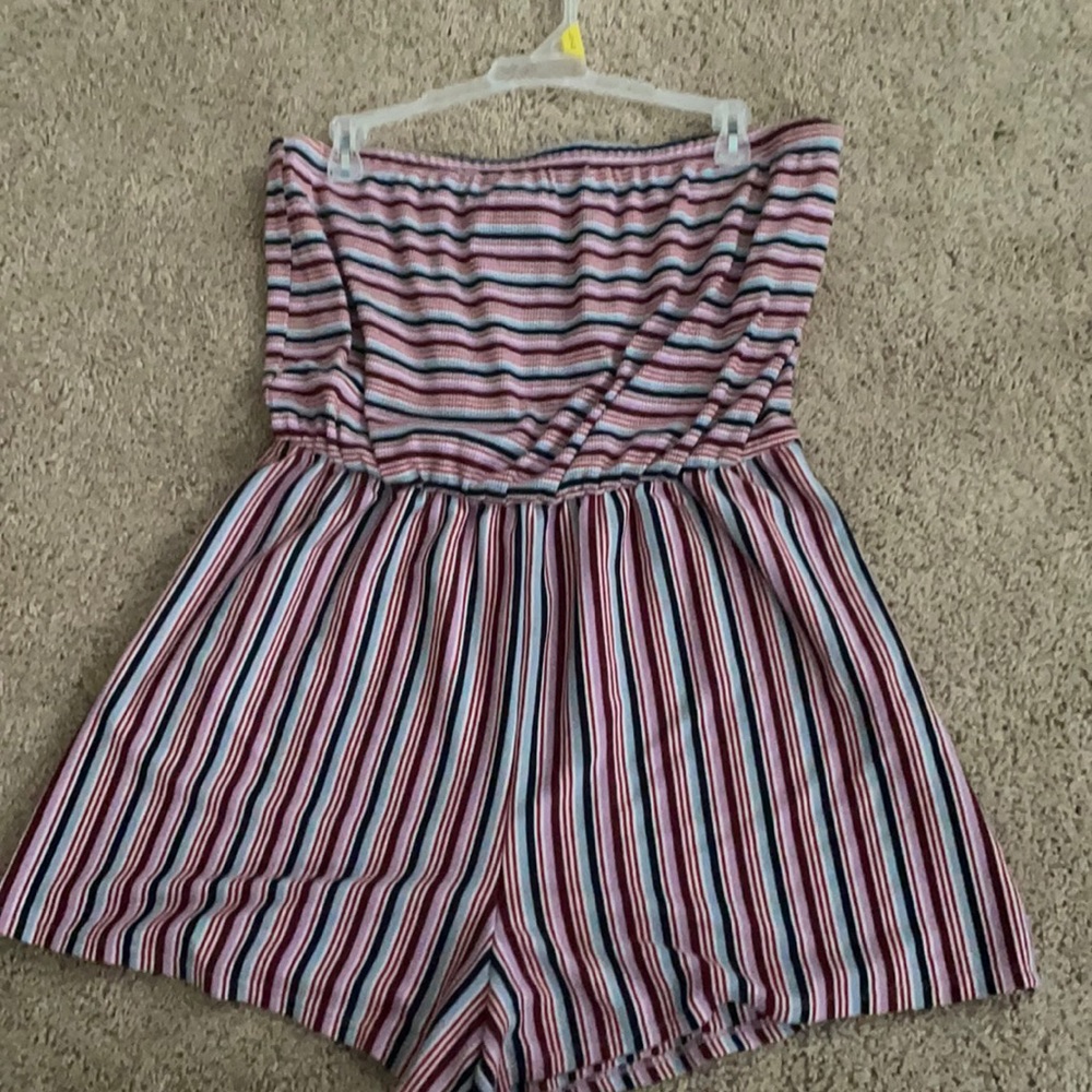 Strapless Romper